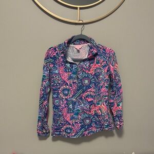 Lilly Pulitzer Pink and Blue pullover